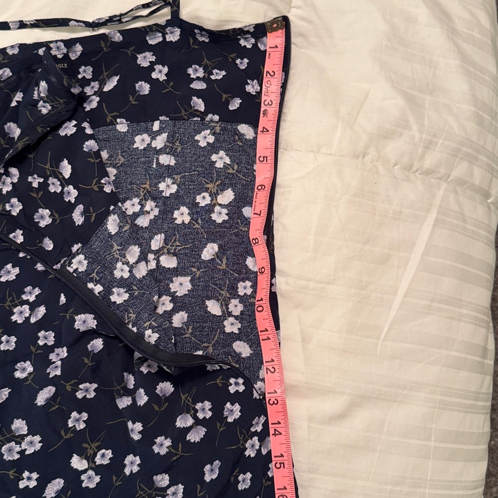 American Eagle Outfitters Navy Floral Mini Dress - Picture 5 of 9